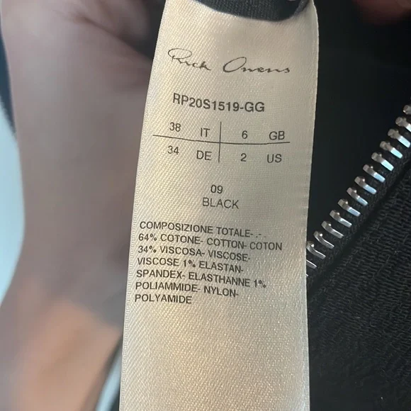 Rick Owens - Easy Sarah stretch-twill dress display picture 3